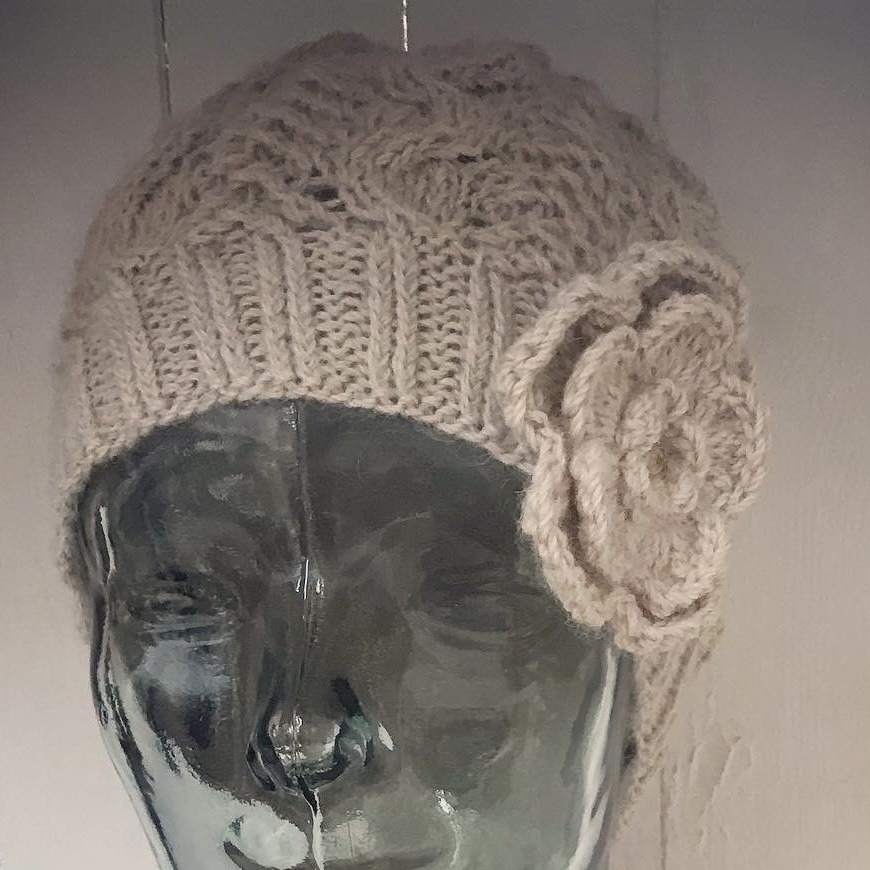 hand crocheted flowers