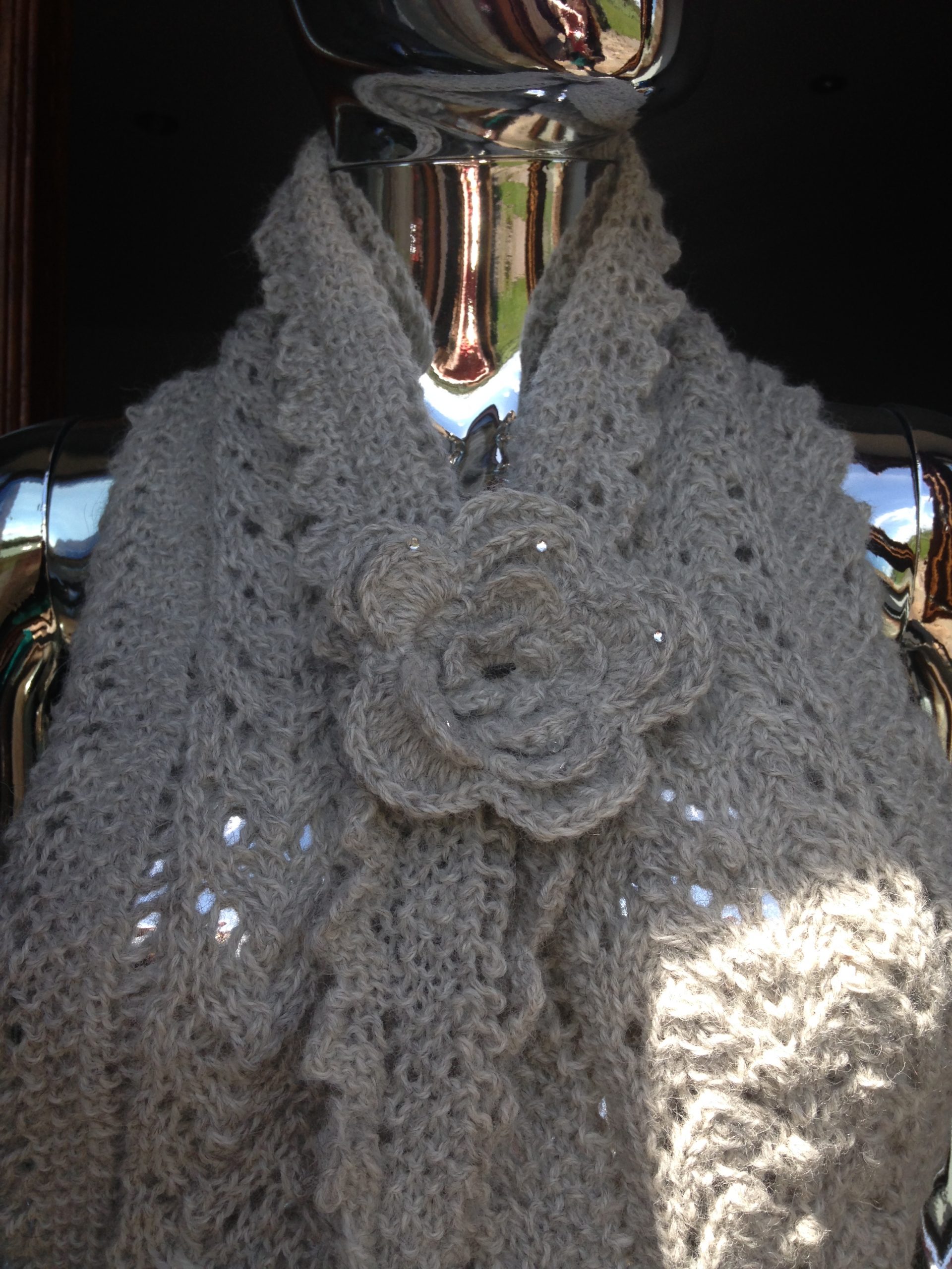 Lace Scarf Wrap - Image 2