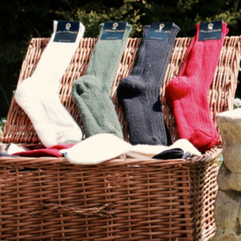 alpaca wool socks from Alpaca Emporium
