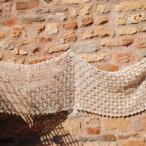 Crochet Lace Alpaca Shawl
