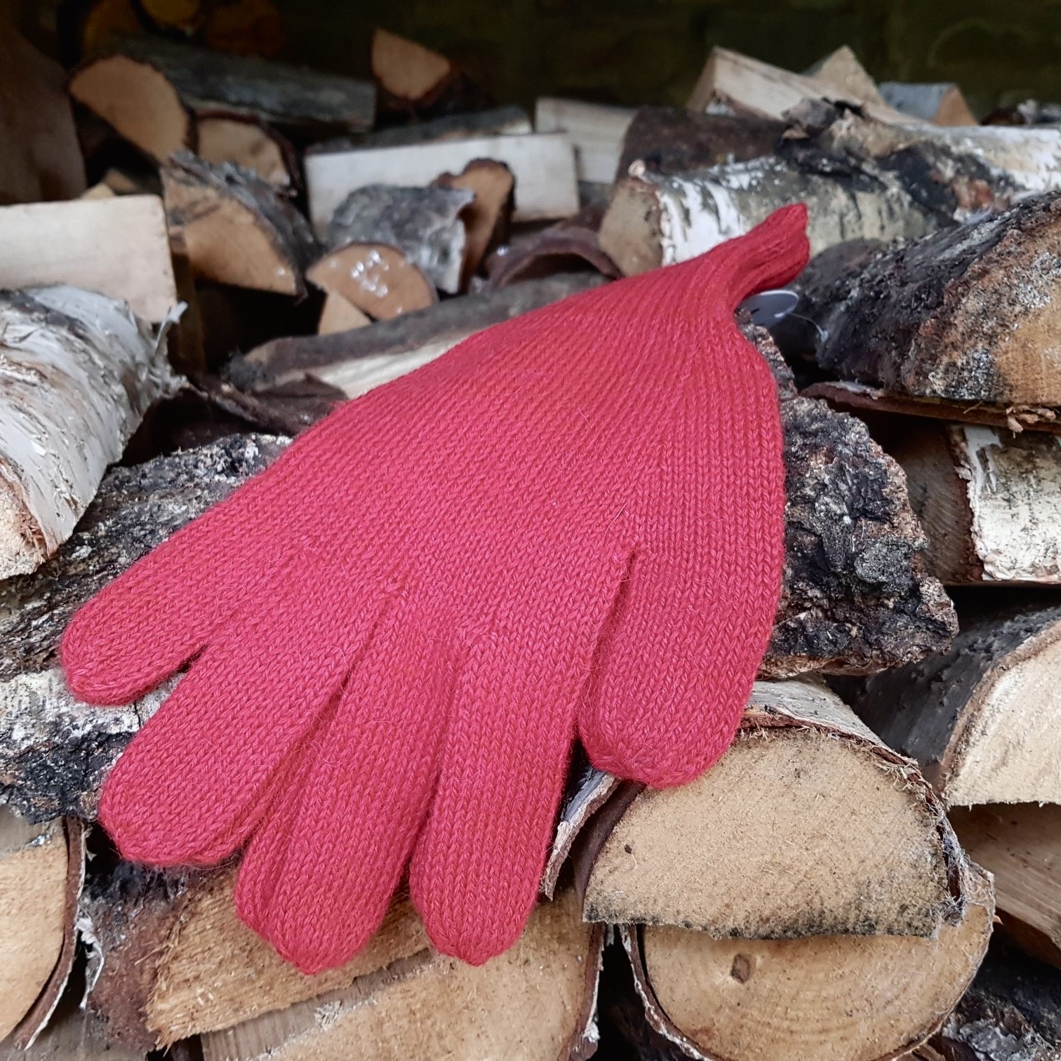 ladies alpaca gloves