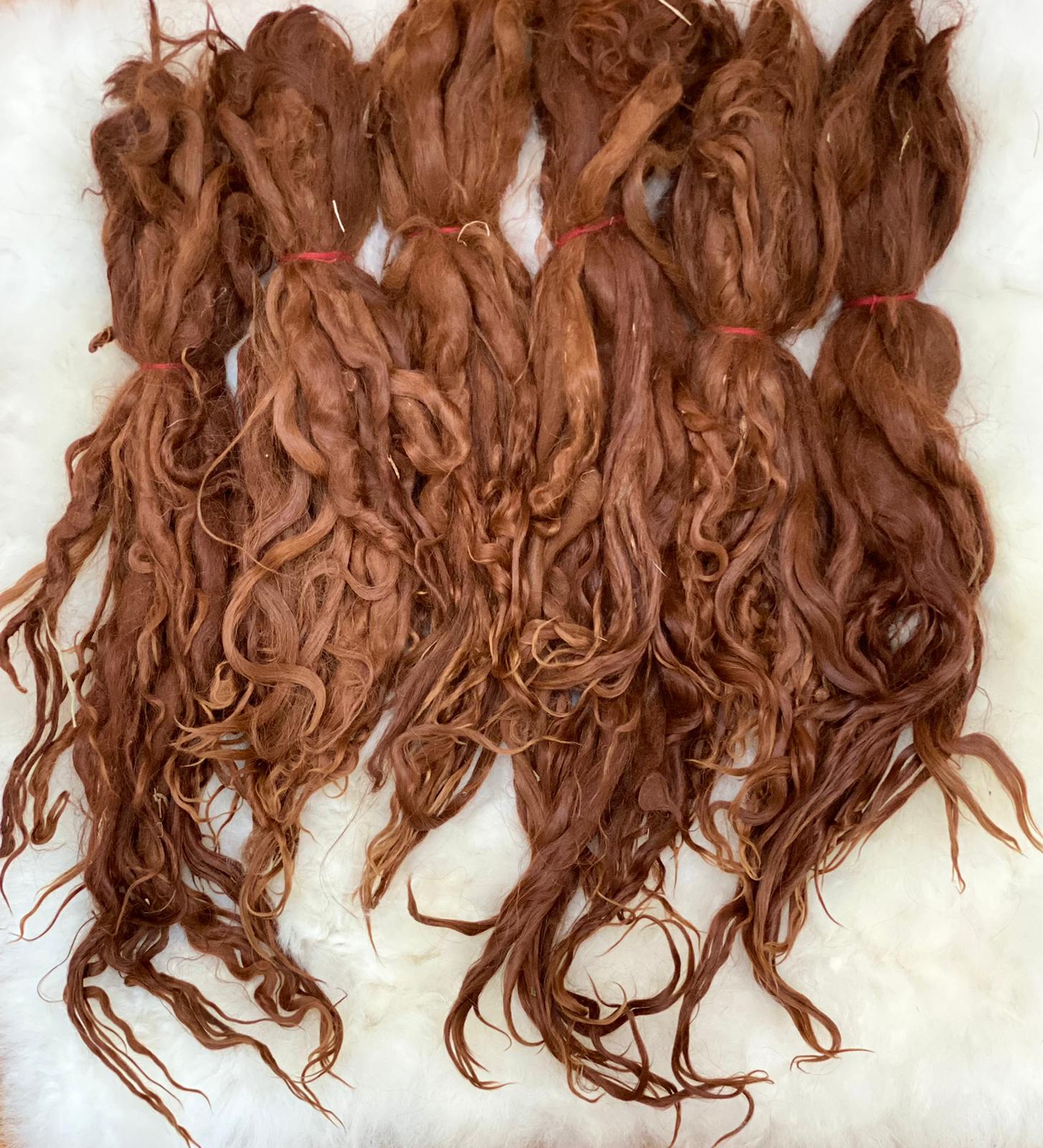 Suri Alpaca Extra Long Fleece for Dolls Wigs or Hand Spinning - Image 4