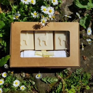 alpaca gifts mixed alpaca keratin soap and hair & body bar gift set