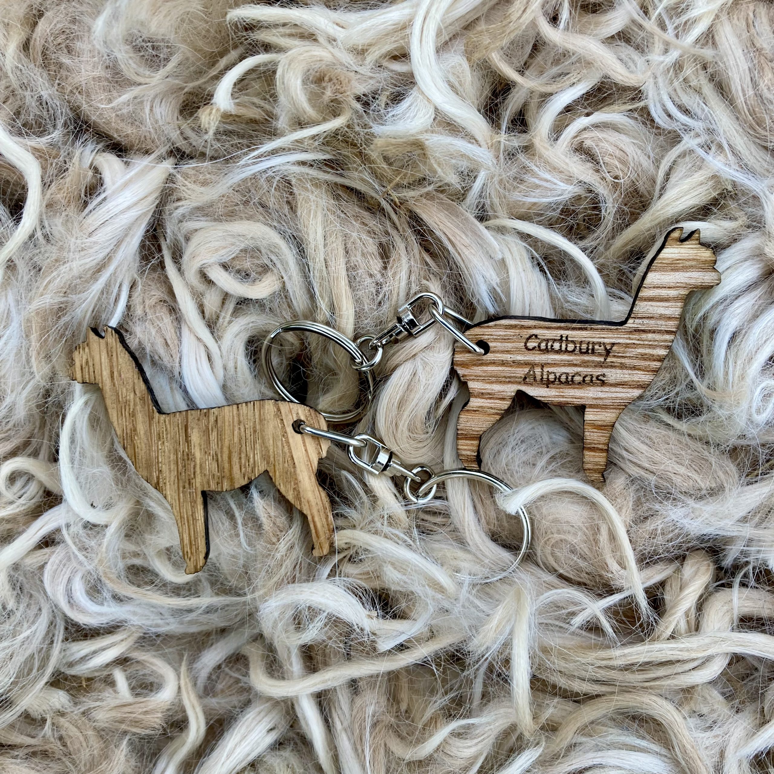 Oak Handmade Key Rings - Image 3