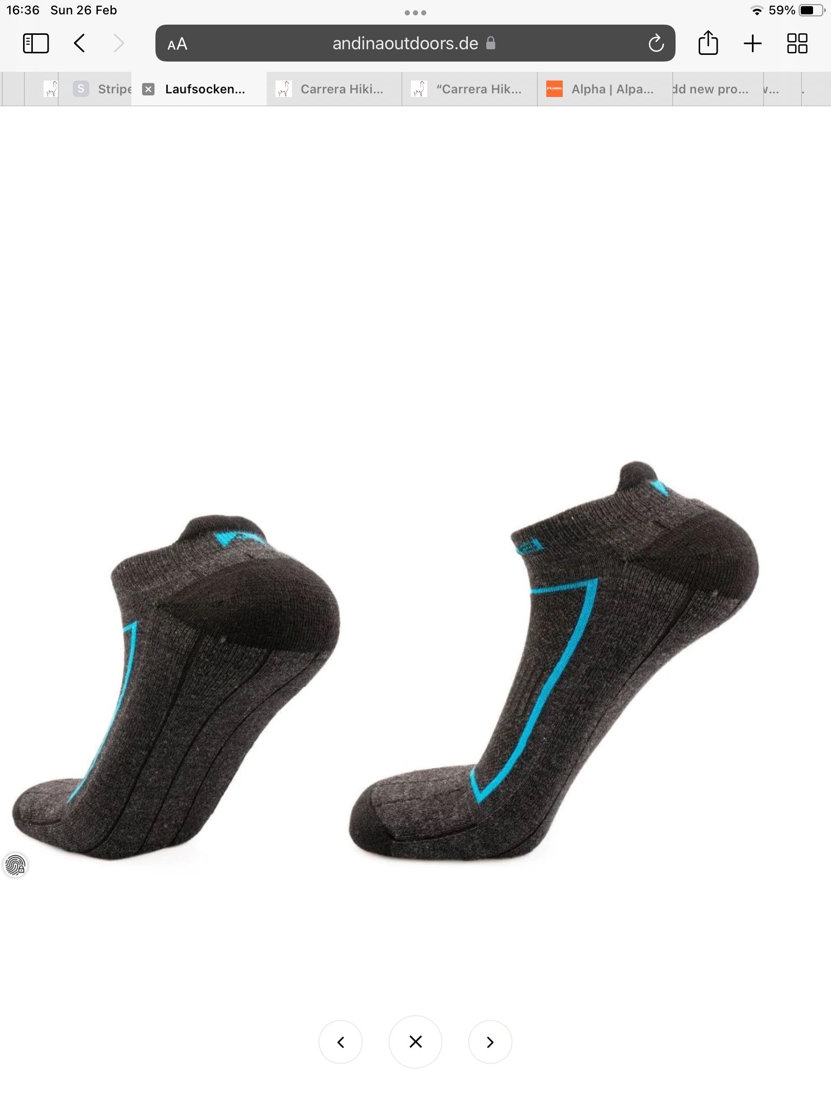 Alpaca Trainer Tab Socks Alpha - Image 4