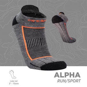 Alpaca Trainer Tab Socks Alpha