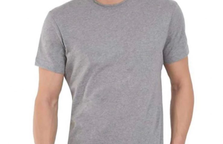 a man in an alpaca fibre base layer crewe top as a Father's Day Gift