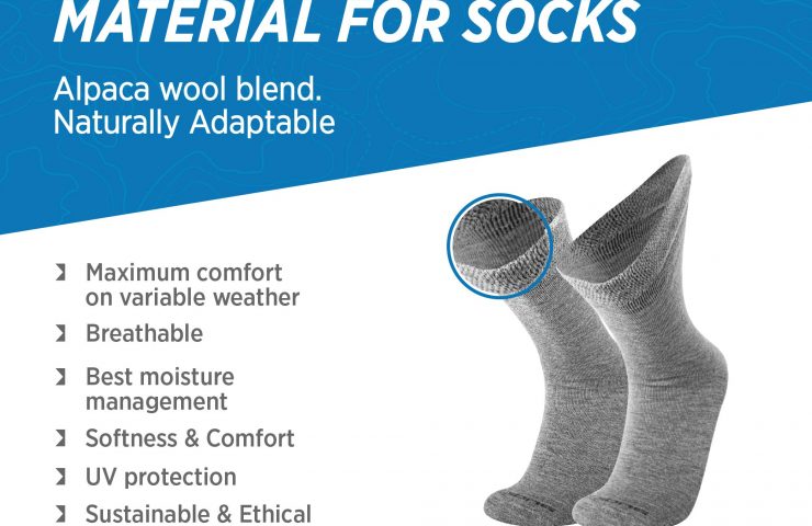 alpaca fibre soft topped diabetic socks